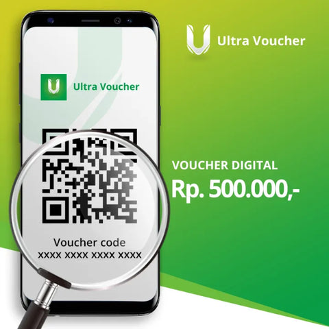 Voucher Digital Ultra Voucher Rp. 1,000,000 - Voucher Value
