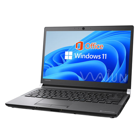 東芝 ノートPC R63又はR73 / 13.3型 / Win 11 Pro/MS Office H&B 2019 / Core i55200U / WEBカメラ/wajunのWIFI/Bluetooth/HDMI / 16GB / 256GB SSD