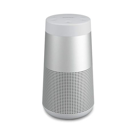 Bose SoundLink Revolve II Bluetooth speaker ポータブル ワイヤレス スピーカー マイク付 最大13時間 再生 防滴・防塵 8.2 cm (W) x 15.2 cm (H) x 8.2 cm (D) 0.66 kg ラックスシルバー