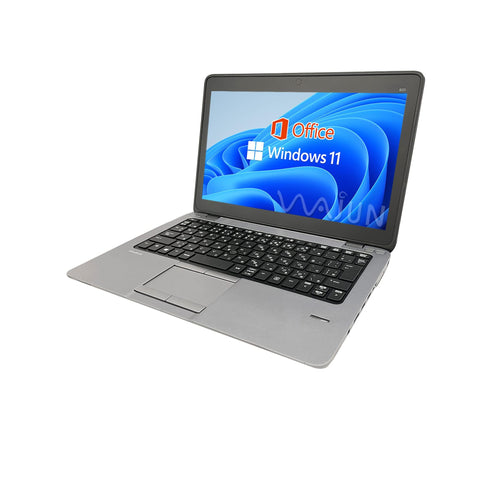 エイチピー ノートPC 820G1 / 12.5型 / Win 11 Pro/MS Office H&B 2019 / Core i5-4200U / wajunのWIFI/Bluetooth / 8GB / 128GB SSD