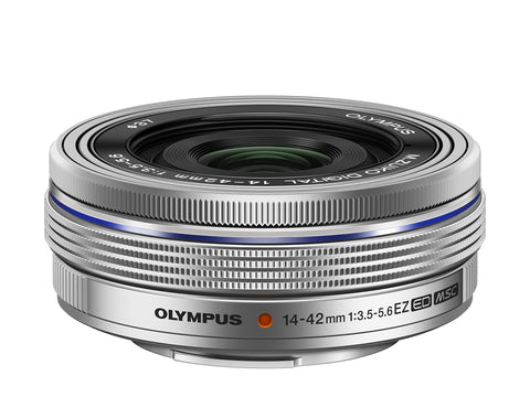 OLYMPUS 電動式パンケーキズームレンズ M.ZUIKO DIGITAL ED 14-42mm F3.5-5.6 EZ SLV