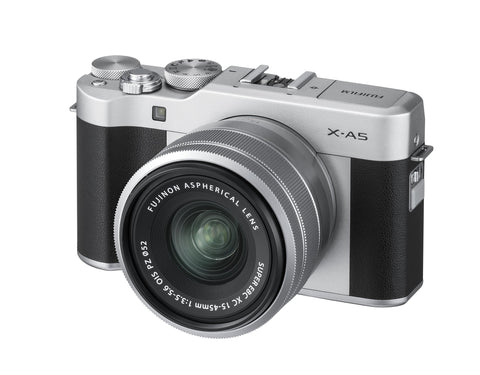 FUJIFILM ミラーレス一眼カメラ X-A5レンズキット シルバー X-A5LK-S