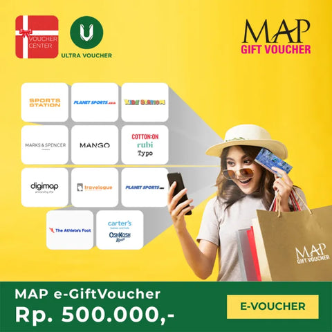 MAP Gift Voucher Rp. 500,000  - Digital Code