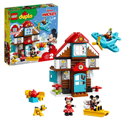レゴ(LEGO) デュプロ ミッキーとミニーのホリデーハウス 10889 ブロック おもちゃ 女の子