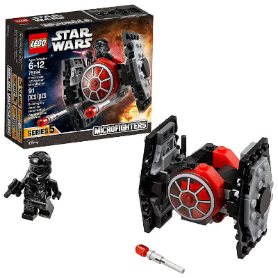 LEGO Star Wars First Order Tie Fighter Microfighter 75194 Building Kit (91 Piece)