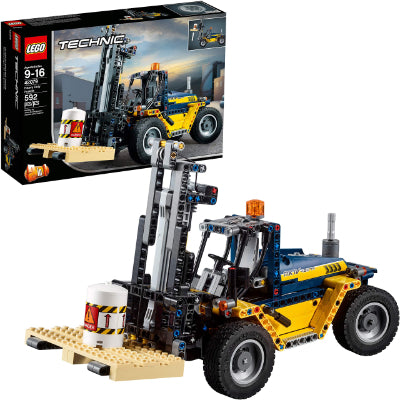 LEGO Technic Heavy Duty Forklift Building Kit (592 Piece) Multicolor