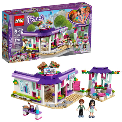 LEGO Friends Emma's Art Cafe 41336 Building Kit (378 Piece)