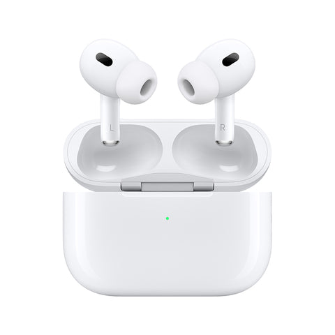 AirPods Pro (第二代) - 配 MagSafe 充电盒 (USB‑C)主动降噪效果最高提升至2倍;单次充电后，电池续航可达 6 小时。