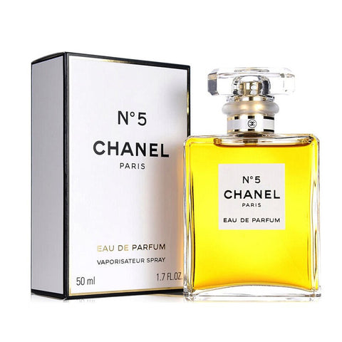 香奈儿(Chanel)5号香水女士 五号N°5 香水(经典款)持久香氛 5号香水浓香EDP50ml性感、低调优雅的现代风格