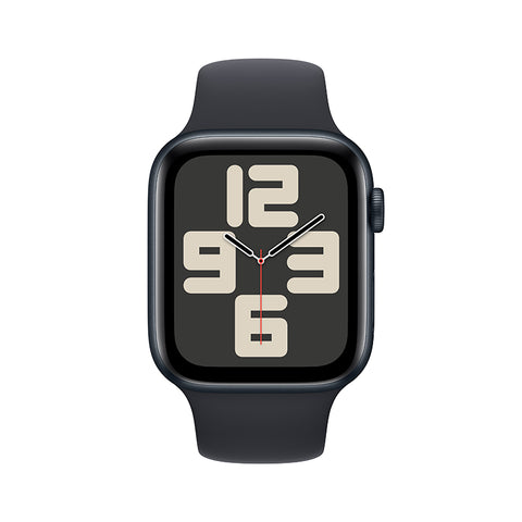 Apple Watch SE (GPS + 蜂窝网络) 44 毫米午夜色铝金属表壳 午夜色运动型表带 - M/L健康生活的好拍档，非它莫属。